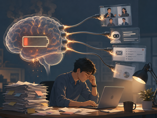  AI 幫你省下時間，還是吃掉專注力？小心陷入「越好用、越過載」的效率悖論