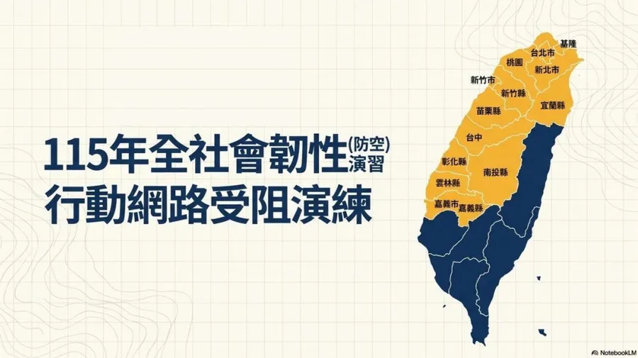 行動網路降速演練8/10啟動！手機會斷網嗎？Wi-Fi還能用嗎？2026城鎮韌性演習懶人包