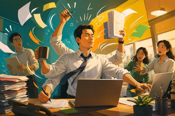  主管一忙，團隊就卡住！戒不掉親力親為的 4 個慣性，你中了幾個？ 
