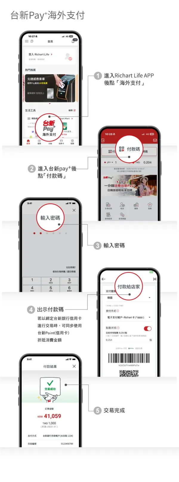 台新海外支付功能