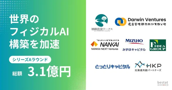 達盈、瑞穗資本都投資這家日本實體 AI 新創！ bestat 完成 A 輪募資，海外首站落地台灣 