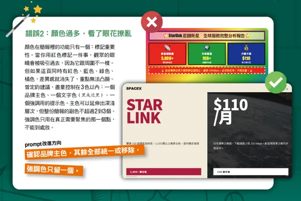 #1 簡報只有美感卻沒靈魂？ 避開7盲點，精準凸顯觀點