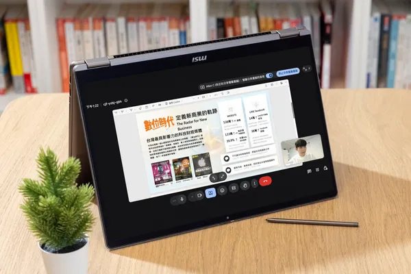 #3 AI 時代的行動生產力：MSI 如何用「理解情境」的Prestige 14 Flip AI+重