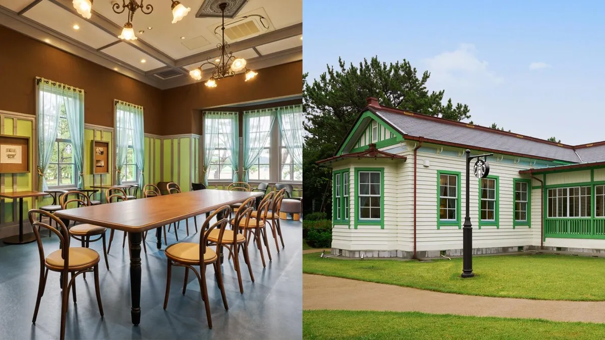 星巴克「橫濱海之公園店」進駐百年歷史洋館！日本登陸有形文化財老建築化身美麗海景咖啡廳