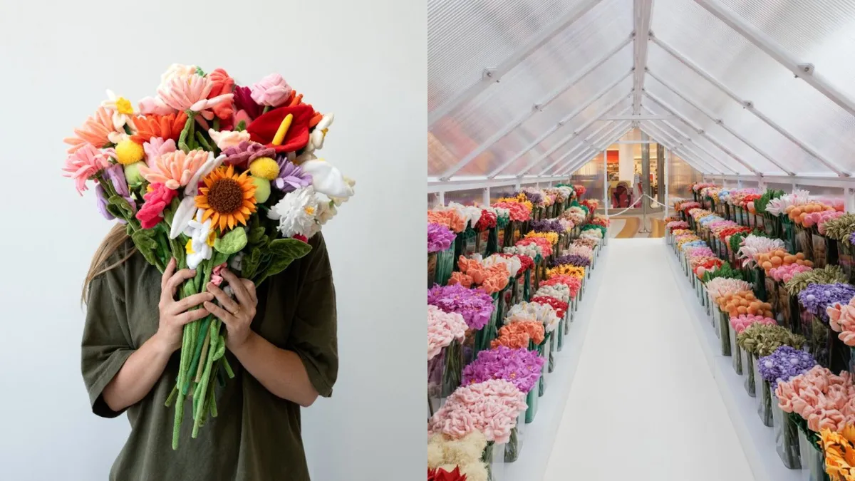 紐約爆紅絨毛花店快閃台北！「Flower Shop」8/28 登場：百種療癒花卉、7 款台灣限定亮相