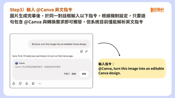 #2 Gemini轉Canva
