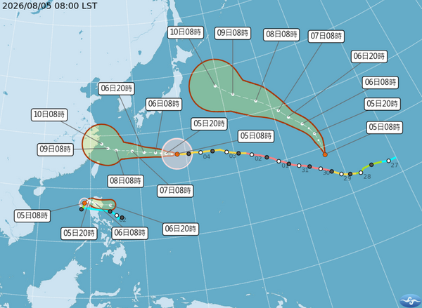  白海豚颱風周末影響台灣！颱風假放假標準、上班規定與薪水算法一次看
