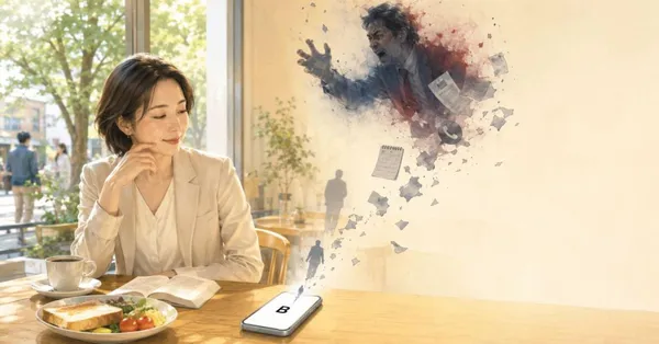  休假也被主管的訊息弄得心神不寧？用超簡單的腦科學技巧，一秒斬斷職場壓力