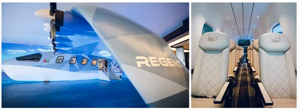 REGENT 水翼船內部