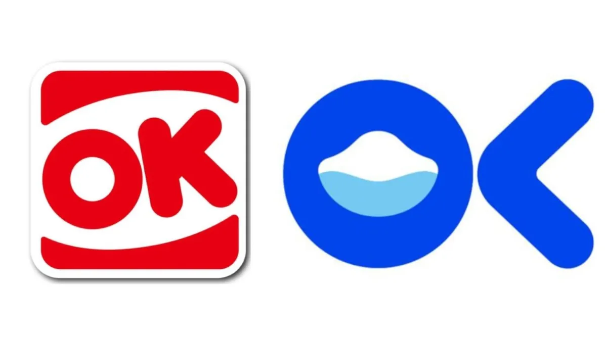 OK 超商板橋全新形象店曝光？將「OK」化為有機感魚形 Logo，識別設計從紅白轉為藍白色系