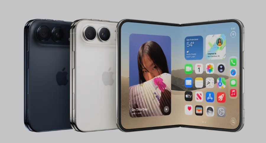 蘋果首款摺疊機iPhone Duo亮相！靠3個設計，解決「兩支手機黏一起」