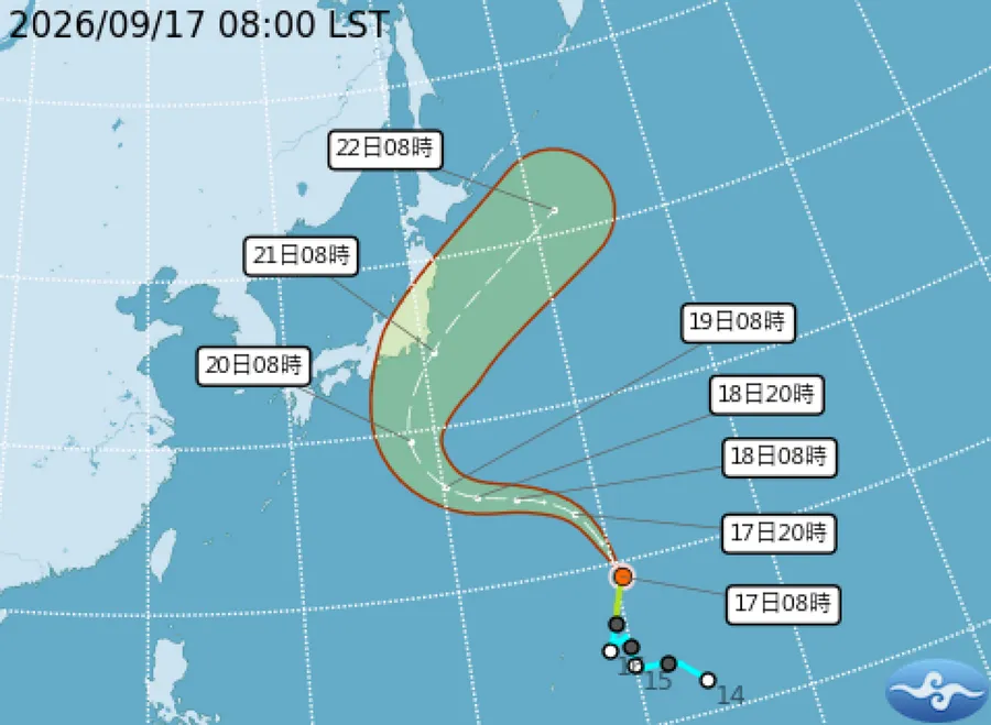 杜鵑颱風已生成！最新路徑、強度動態，對台灣有影響嗎？