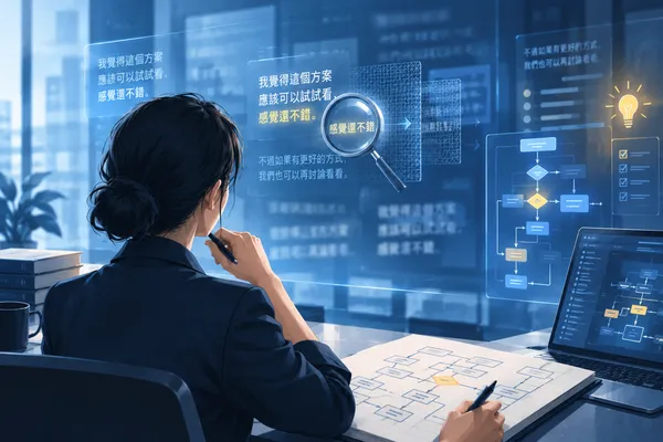 洞察 判斷 思考