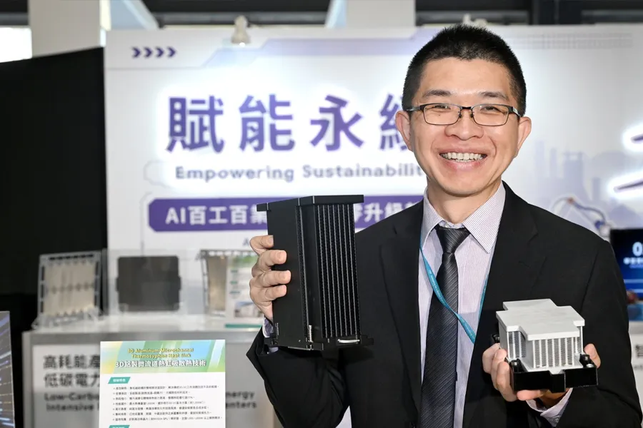 AI吃電怪獸怎麼省？工研院把「餘氫」變電力，晶片散熱不必全靠液冷、成本還能降4成