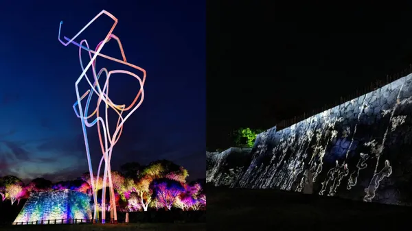 teamLab 福岡城跡光之祭 10 月回歸！630 米古石牆成巨大畫布，2 件與氣流、地衣共創新作亮相