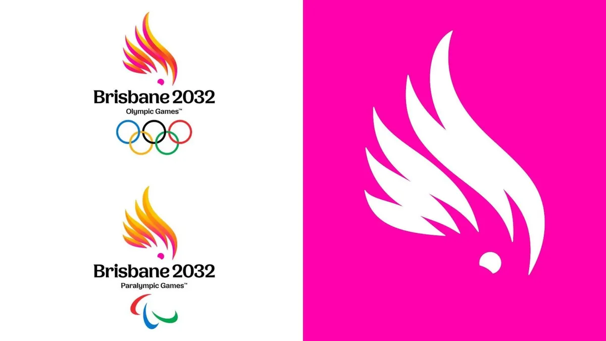 2032 布里斯本奧運會徽亮相！以澳洲鳳頭鸚鵡為造型，融合聖火、昆士蘭輪廓、32 等設計巧思