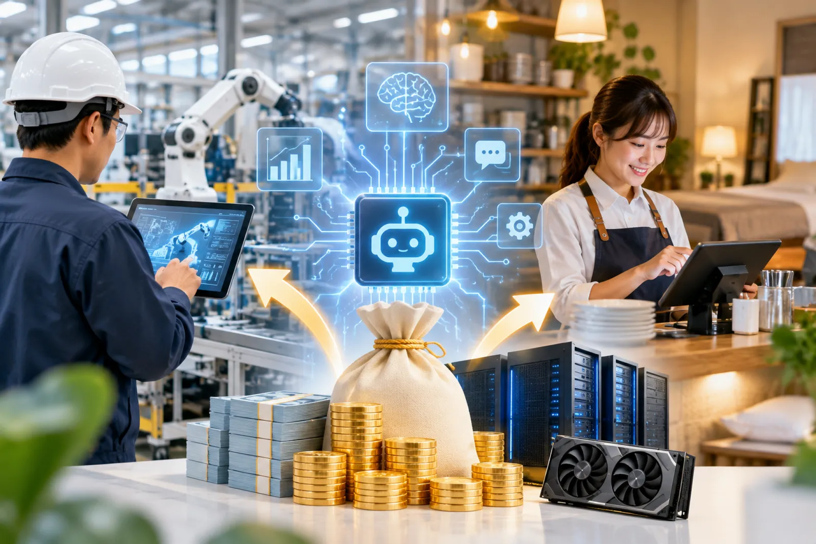 中小企業 AI 導入補助｜製造業做診斷只需自付 1 萬，服務業店家能補多少？方案、條件全整理
