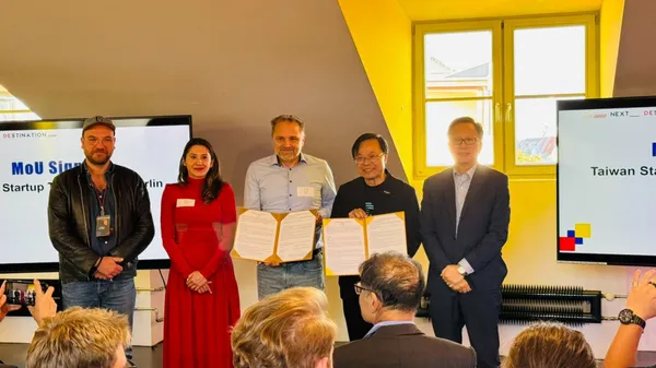Taiwan Startup Terrace舉辦臺灣新創路演日並與國際新創基地CIC Berlin簽訂合作備忘錄