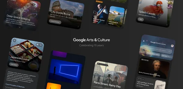 #1 Google 藝術與文化 APP 改版