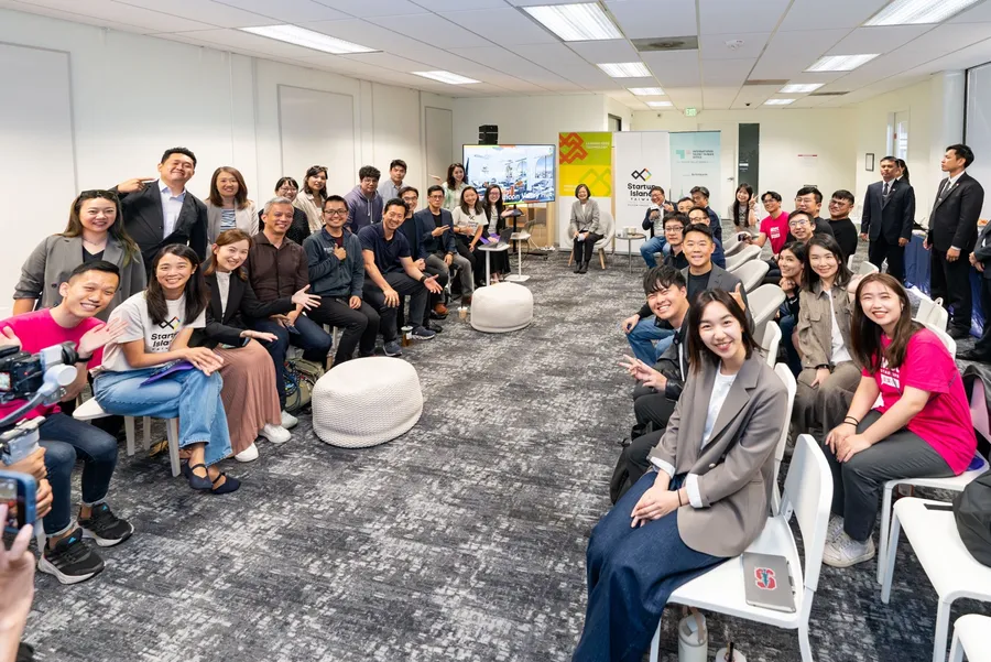 前總統蔡英文參訪國發會Startup Island TAIWAN矽谷新創基地