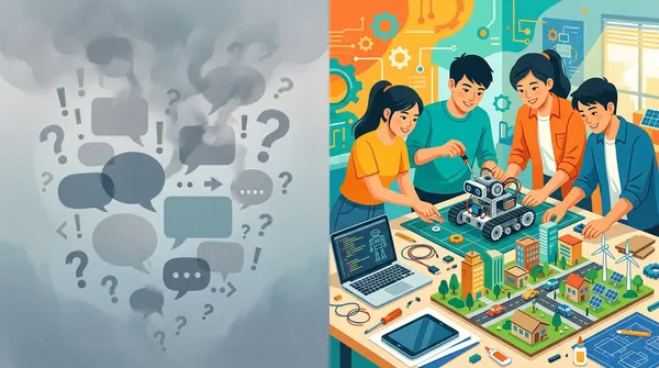 AI時代學習從答案到行動：學生動手做專案插畫