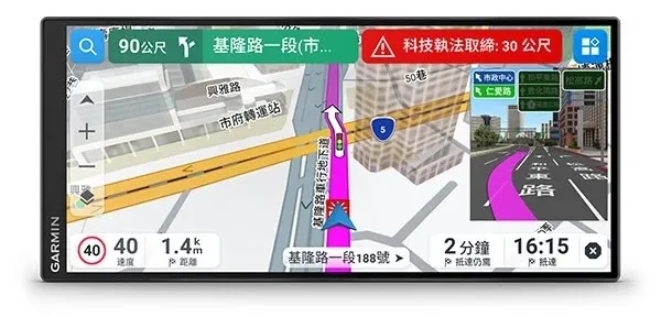 Garmin 可攜式導航機（PND）現行機種 Garmin Drive 8.8 吋