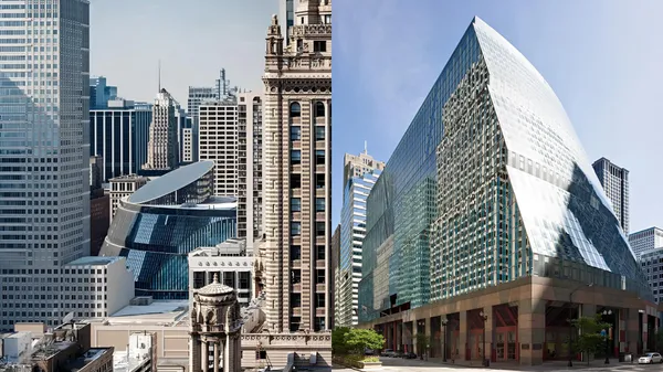 Google 芝加哥新據點曝光！Perkins&Will 團隊改造市中心歷史地標，以瀑布階梯重塑玻璃中庭