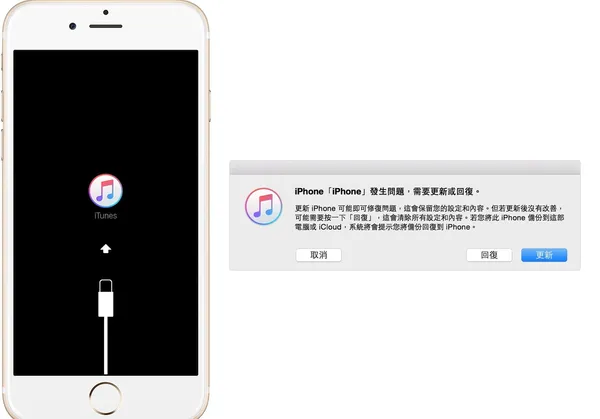 iPhone回復模式