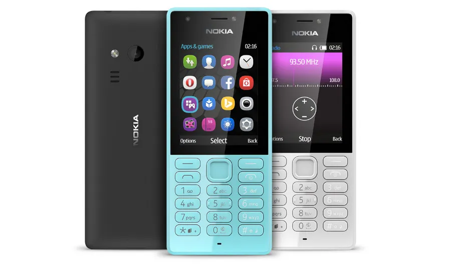 功能機不死？微軟發表Nokia 216，待機時長可達20天