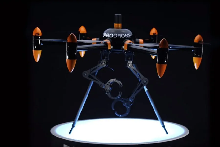有爪子的無人機，未來生活的第二雙手Prodrone