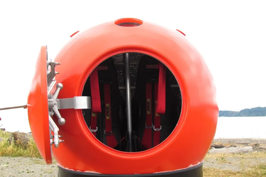 耐高壓高溫！防災用救命橘色安全屋Survival Capsule