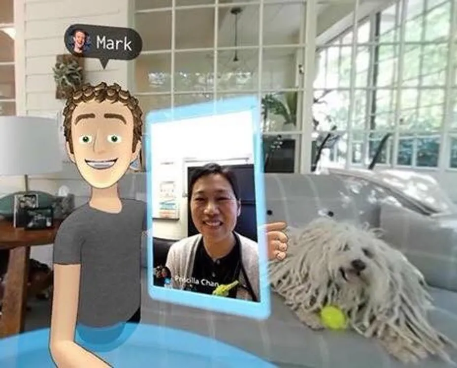 不只有聲音還可以有表情，看Facebook示範如何用VR玩社群